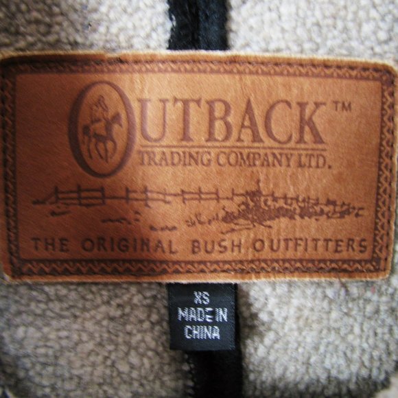 OUTBACK TRADING CO MICROSUEDE SWING COAT X Sm Choc - Picture 2 of 8